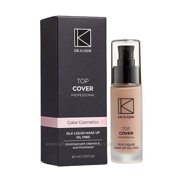 Шелковистый тональный крем Dr. Kadir