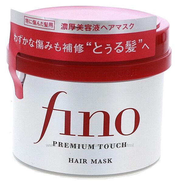 Маска для пошкодженого волосся Shiseido Fino Premium Touch Hair Mask 230 g