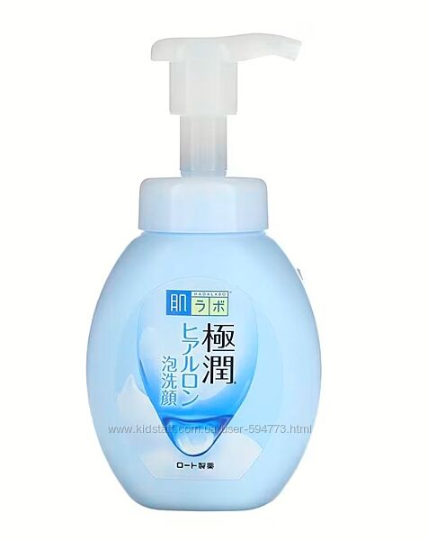 Гиалуроновая пенка-мус для умывания  Hada Labo Gokujyun Foaming Face Wash