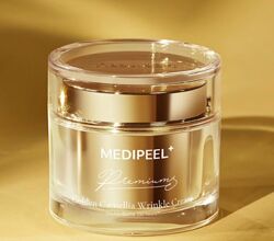 Преміум крем для обличчя від зморшок із камелією та золотом Medi-Peel 
