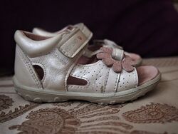 Правильные, кожаные босоножки сандалии Ricosta Германия р.21-13,5см