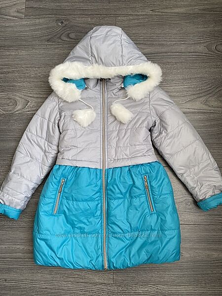 Зимове пальто на дівчинку 