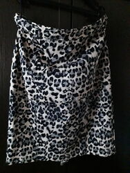 Юбка р.52 тигр. котон