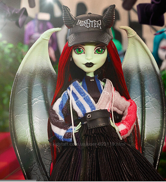 Кукла Off-White Monster High Raven Rhapsody Doll