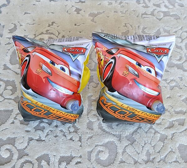 intex, дитячі нарукавники для плавання, McQueen, Disney 