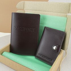 Подарунковий набір обкладинка документи і паспорт