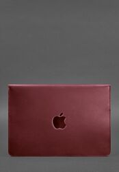 Шкіряний чохол-конверт на магнітах для macbook 13