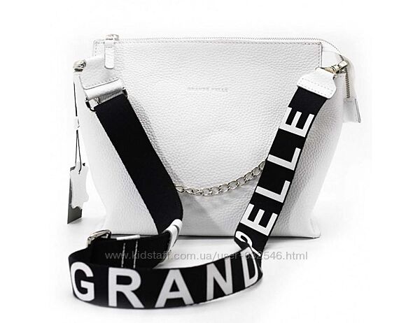 Стильна жіноча сумка-кроссбоді Grande Pelle 