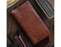 Шкіряний чоловічий гаманець Visconti Carrara c RFID