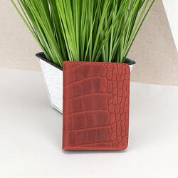 Обкладинка на ID паспорт, права шкіряна на кнопці Handycover 