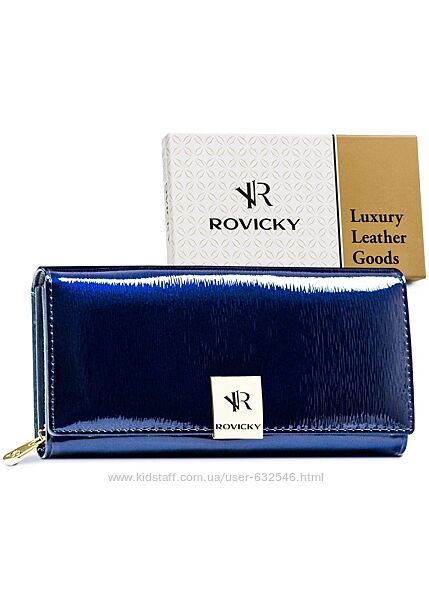 Жіночий лакований гаманець Rovicky