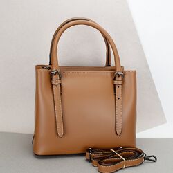 Сумка жіноча шкіряна з 2 ручками Virginia Conti офісна 