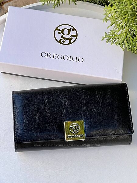 Шкіряні гаманці Gregorio з картхолдером 