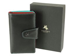 Жіночий середній гаманець з натуральної шкіри Visconti