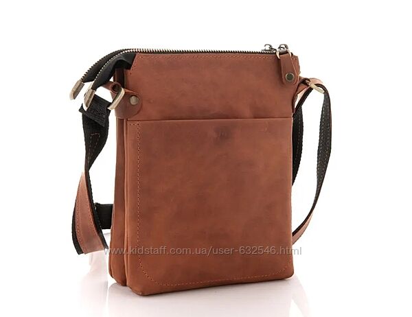 Функціональна чоловіча сумка через плече з трьома відділеннями Newery