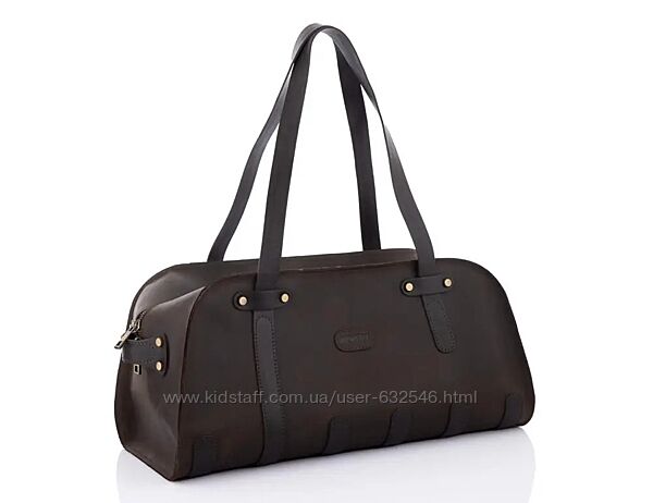 Спортивна сумка з натуральної шкіри Newery