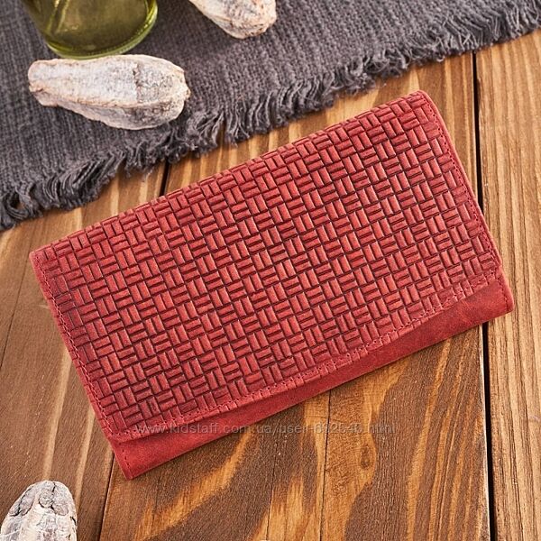 Гаманець жіночий шкіряний Paolo Peruzz геометричне тиснення