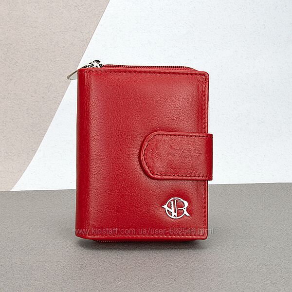 Жіночий шкіряний гаманець маленький Rovicky  на кнопці