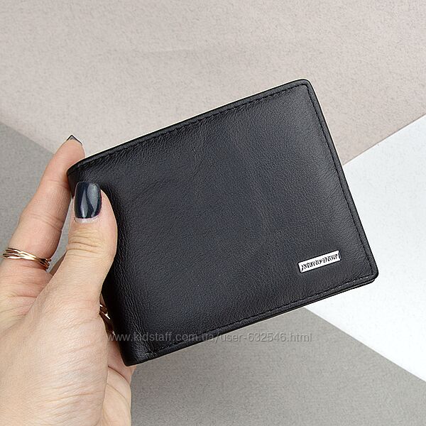 Гаманець чоловічий шкіряний на магніті Mario Dion 