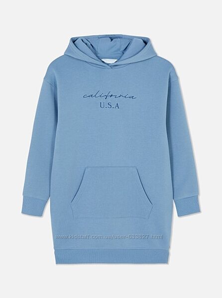Подовжене підліткове худі California Blue