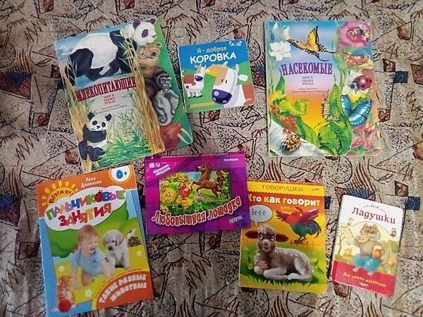 Пакет книжок 1-6 років на російській