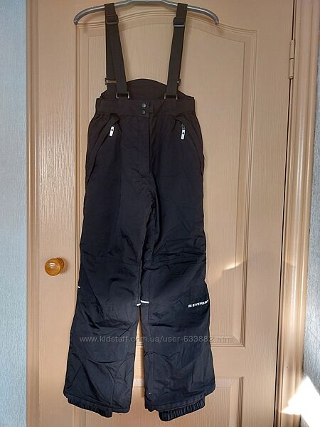 Полукомбінезон, лижні термо штани 146-158 