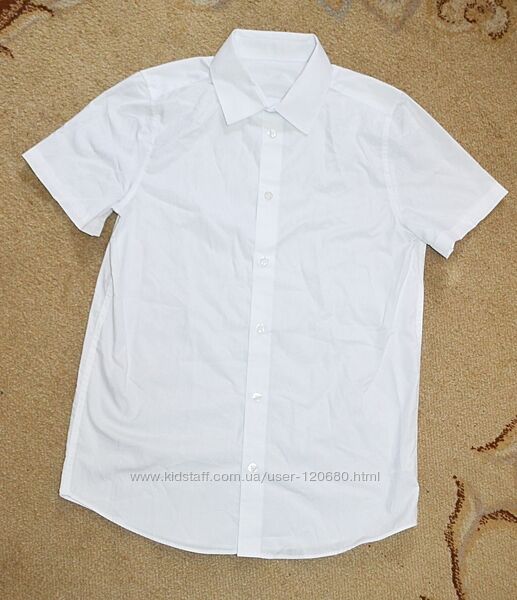 Сорочка біла шкільна F&F р. р. 13-14 років 158-164 см