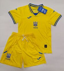 футбольная форма детская Украина синяя, Слава Украине Героям Слава