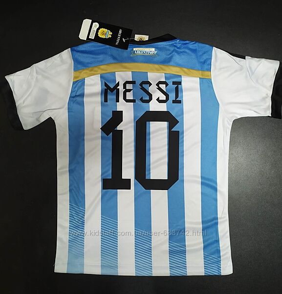 Футбольная форма детская Messi 10 сборная Аргентина ЧМ Qatar 2022