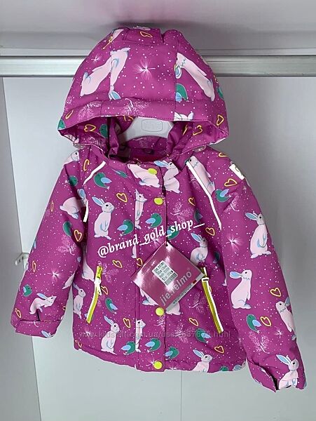 Демісезонна термо куртка для дівчинки Jie Reimo 92-116