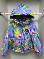 Якісна демісезонна термо куртка lassye для дівчинки 116 ,122