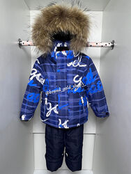  Зимовий термо комплект, костюм комбінезон хлопчику relmo 104