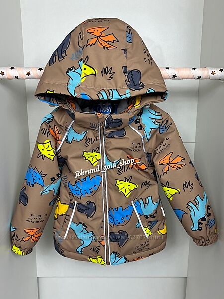 Демісезонна термо куртка для хлопчика Lassye 74-98
