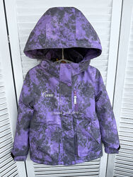 Демісезонна якісна термо куртка для дівчаток 116,122