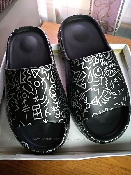 Шлёпки, шлёпанцы сланцы -graffiti- на стельку 25см.