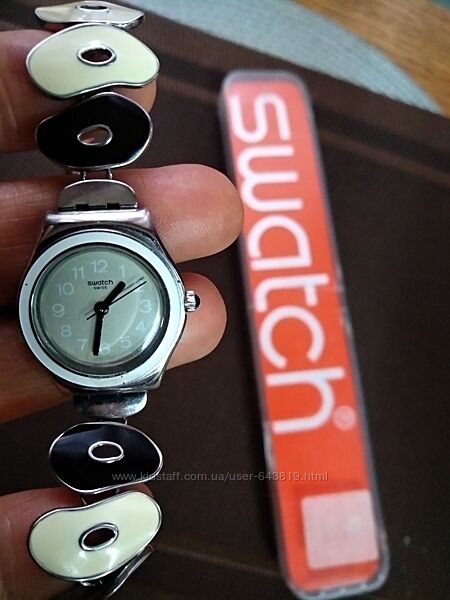Часы  наручные женские Swatch, оригинал Швейцария.