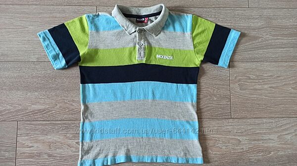 Футболка поло McKenzie Англия рост 134 на 7-8 лет мальчик