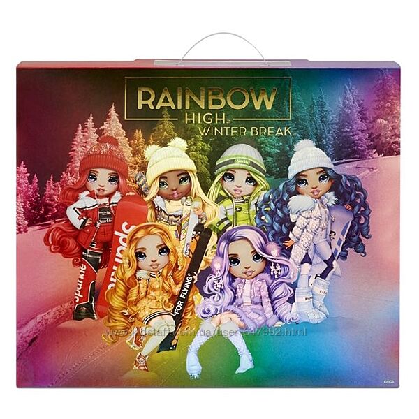  Rainbow high S3 Радужные девочки зимняя серия  winter break fashion