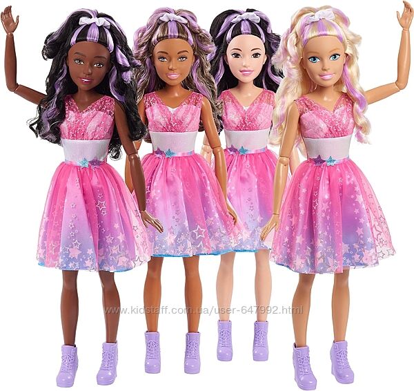 Just Play Barbie Барби 71 см Лучшая подружка tie dye style best fashion