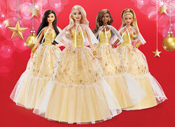 Barbie барби праздничная 2023 35 лет Signature Holiday Collector 