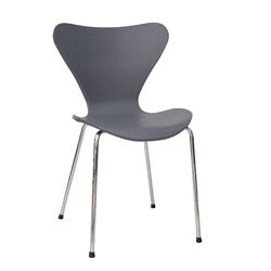 Пластиковий стілець Амм сірий колір
