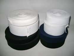 Швейная резинка текстильная бельевая в бобинах 24, 30, 34, 40, 50 мм