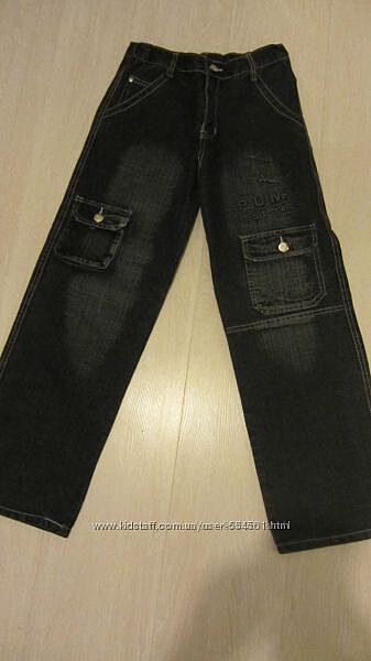 Прямые джинсы на рост 146-152