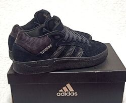 Adidas, р.37,5 ст.24,5 см кроссовки Tyshawn X Spitfire Black HQ9792