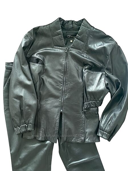 Шкіра куртка вінтаж 