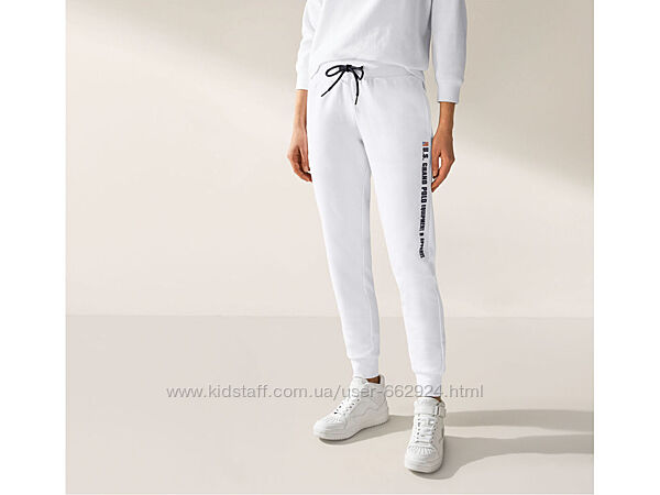 Спортивні штани джогери жіночі Esmara L 44-46 euro Німеччина білий