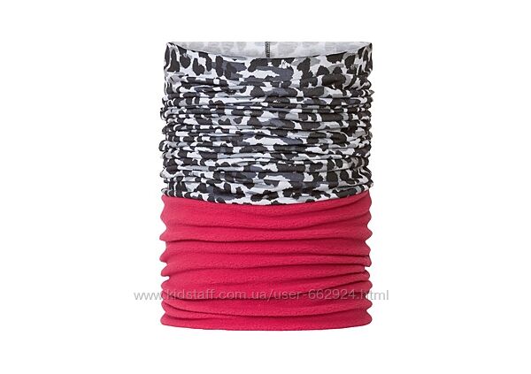 Снуд з флісу дитячий шарф для дівчинки Lupilu One Size рожевий
