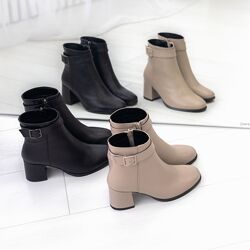 Шкіряні демі ботинки - створіть свій look стильним