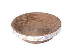 Картонна кігтеточка лежак