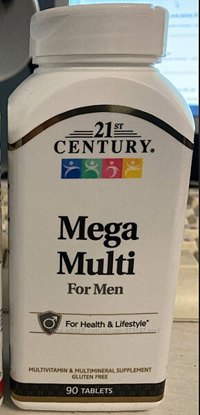21st Century, Mega Multi, вітаміни чоловікам 